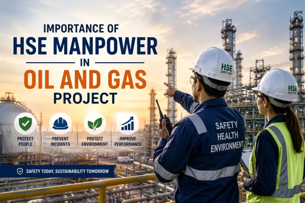 HSE Manpower in Oil and Gas Projects