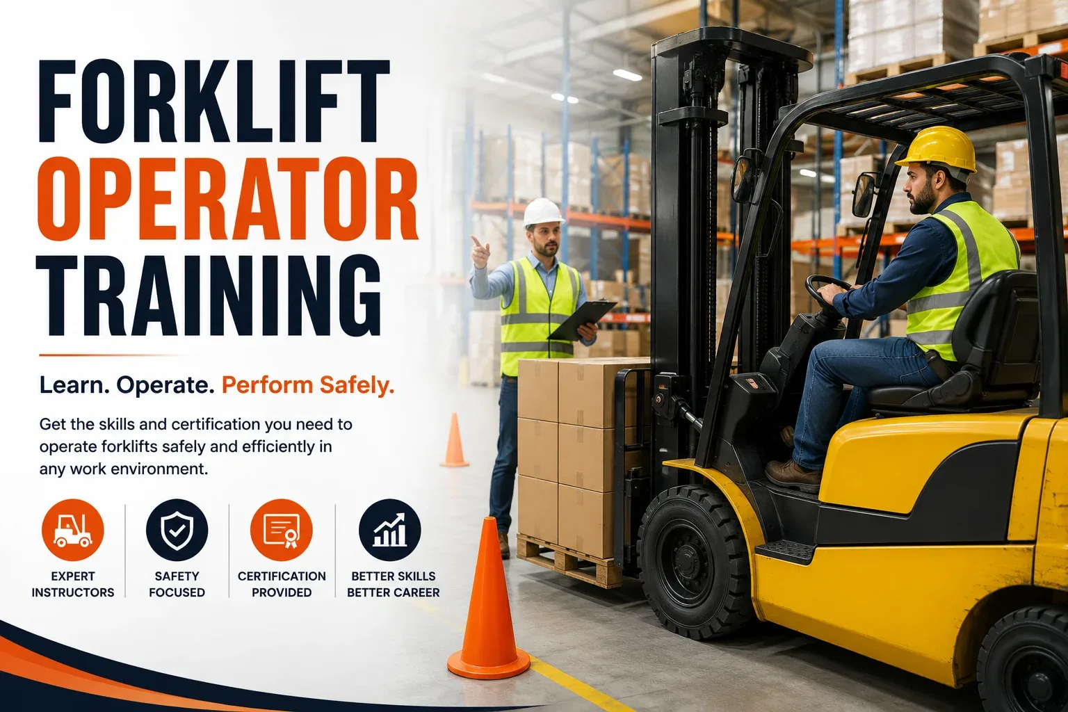 Certified Forklift Operator Training in Dubai UAE | NIMS