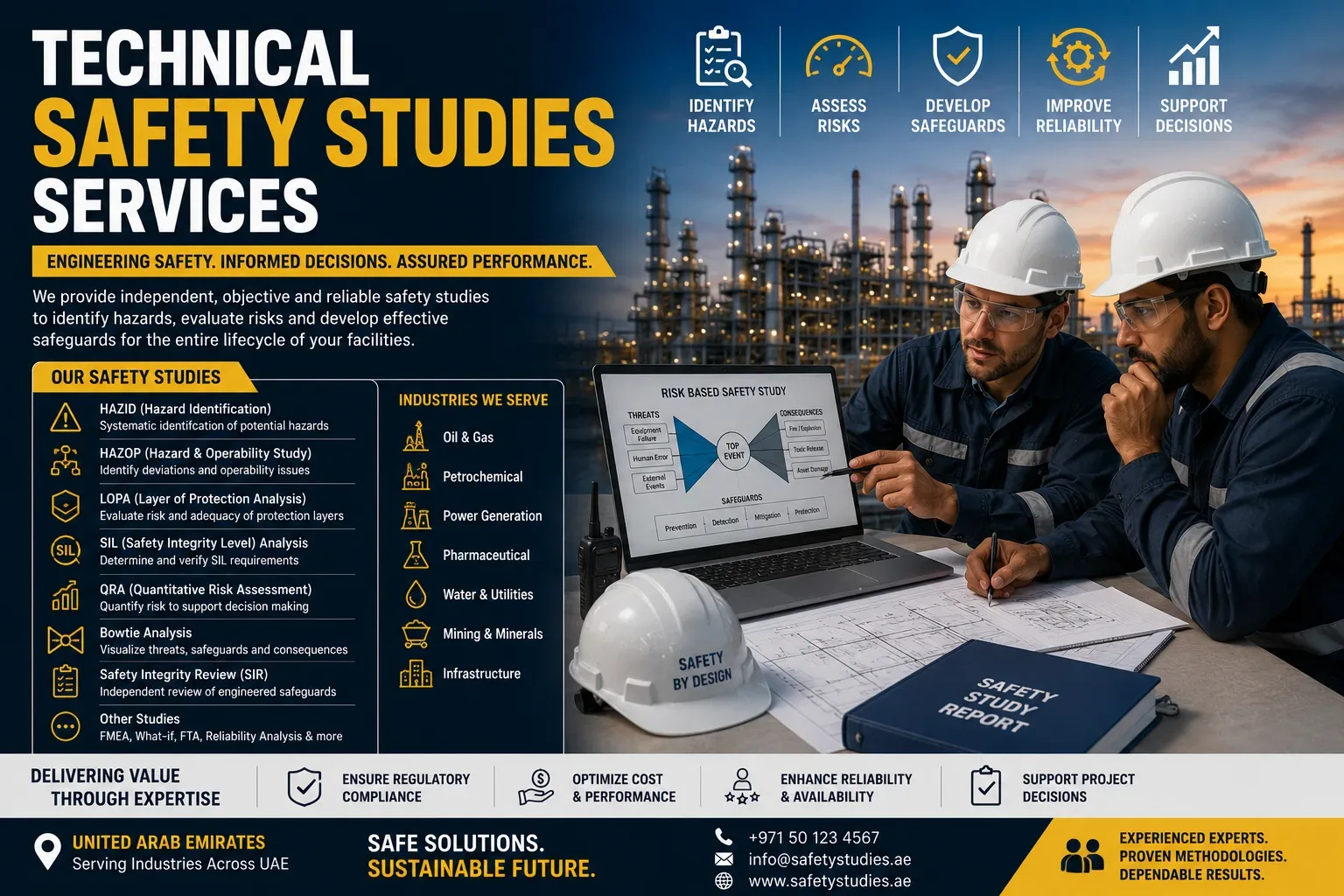 Hse Study Technical Safety Study Services | Expert Solutions | NIMS