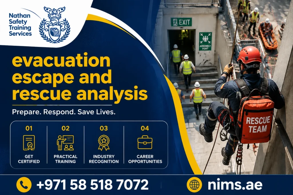 5 Proven Reasons Companies Trust NIMS Evacuation, Escape & Rescue Analysis