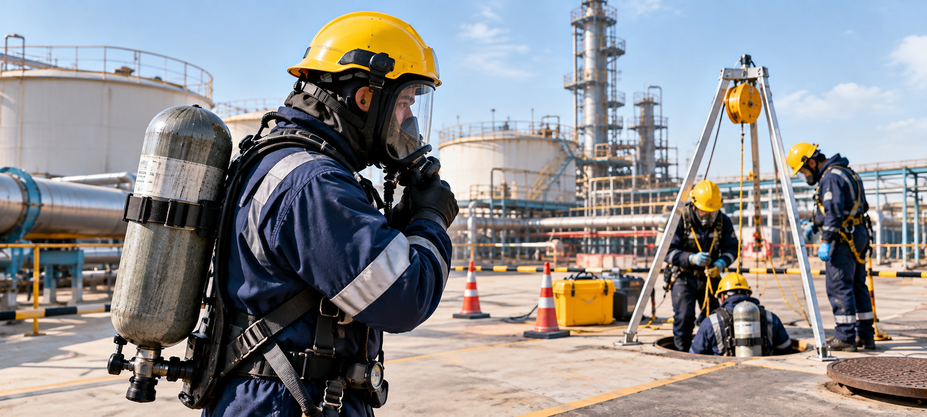 Breathing Apparatus (BA) - SCBA Training UAE