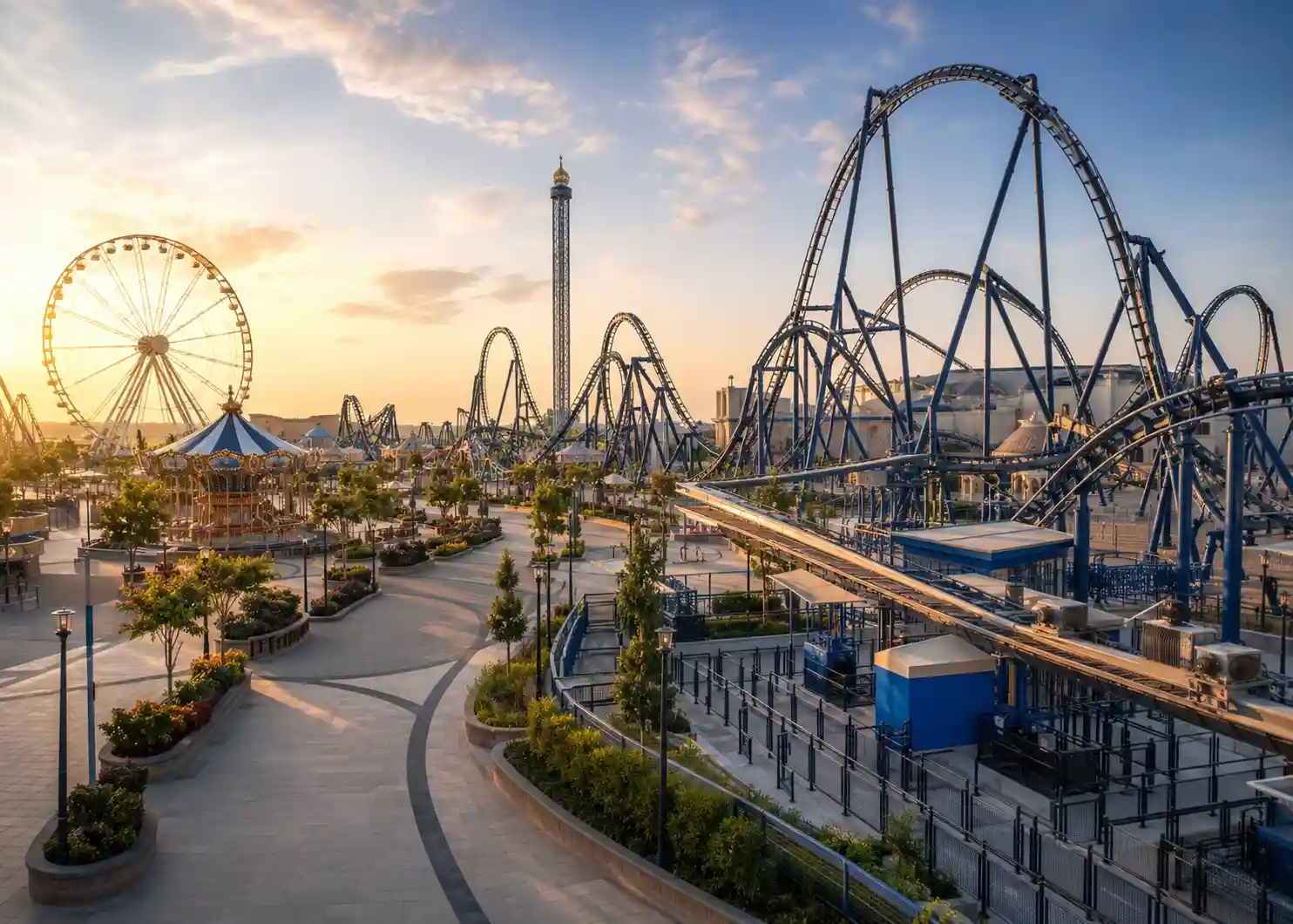 Theme Park, Waterpark & Zoo
